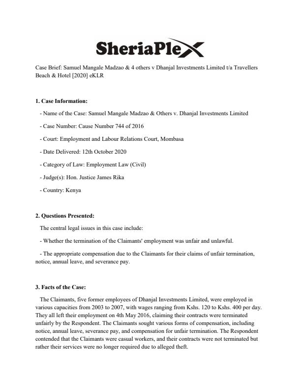 Samuel-Mangale-Madzao--4-others-v-Dhanjal-Investments-Limited-t-a-Travellers-Beach--Hotel-[2020]-eKLR-Case-Summary_1636_0.jpg